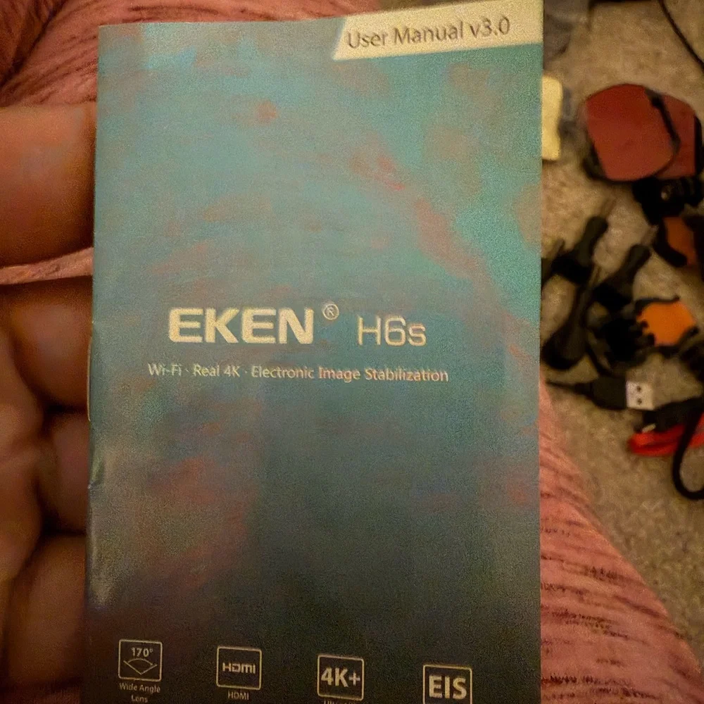 Eken H6s 4K+ Action Camera - Black